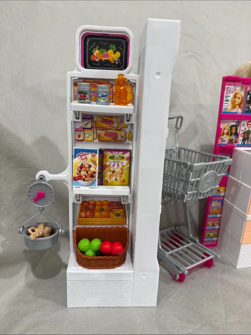 Barbie checkout play